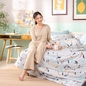 Bộ Ga chun microfiber Amando Ellie họa tiết 4 chi tiết M03 - Ảnh thumb 8