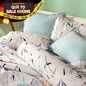 Bộ Ga chun microfiber Amando Ellie họa tiết 4 chi tiết M03 - Ảnh thumb 1
