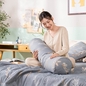 Bộ Ga chun microfiber Amando Ellie họa tiết 4 chi tiết M05 - Ảnh thumb 8