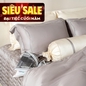 Bộ Chăn ga lụa tencel cao cấp Amando Soulmate 7 chi tiết màu Xám - Ảnh thumb 1