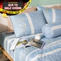 Bộ Ga chun microfiber Amando Ellie họa tiết 5 chi tiết M02 - Ảnh thumb 1