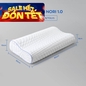 Gối foam Goodnight Nori 1.0 lượn sóng nâng đỡ cổ vai gáy - Ảnh thumb 1