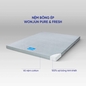Nệm bông ép Wonjun Pure & Fresh dày 5/9cm gấp 3 - Ảnh thumb 9
