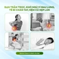 Nệm cao su thiên nhiên Gummi Classic thế hệ mới dày 5/10/15cm - Ảnh thumb 4