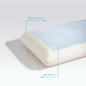 Gối memory foam Doona L'amore cool gel mát lạnh - Ảnh thumb 4