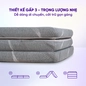 Nệm foam Goodnight Core (Akita) gấp 3 dày 8cm - Ảnh thumb 6