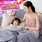 Vỏ chăn Cotton satin AMD The Essentials Đơn Sắc 3 màu - Ảnh thumb 1