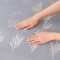 Bộ Ga chun microfiber Amando Ellie họa tiết 4 chi tiết M05 - Ảnh thumb 7