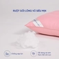 Gối lông vũ nhân tạo kiểu dáng định hình Goodnight Mochi - Ảnh thumb 5