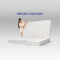 Nệm bông ép cao cấp Wonjun Pure Premium nâng đỡ vững chắc dày 12cm gấp 2 - Ảnh thumb 11