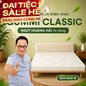 Nệm cao su thiên nhiên Gummi Classic thế hệ mới dày 5/10/15cm - Ảnh thumb 1