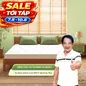 (Quà 8 món) Nệm cao su thiên nhiên Gummi Classic thế hệ mới dày 5/10/15cm - Ảnh thumb 1
