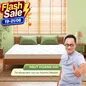 (Giảm 4,5 triệu) Nệm cao su thiên nhiên Gummi Classic thế hệ mới dày 5/10/15cm - Ảnh thumb 1