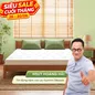 (Giảm 4,5 triệu) Nệm cao su thiên nhiên Gummi Classic thế hệ mới dày 5/10/15cm - Ảnh thumb 1