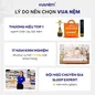 Nệm lò xo túi độc lập Amando Orlando 25cm - Ảnh thumb 3