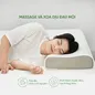Gối cao su Gummi Contour Massage 100% thiên nhiên công thái học - Ảnh thumb 6