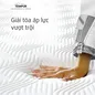 (Phiên bản giới hạn) Nệm Foam Tempur Pro Plus Firm cân bằng trọng lực dày 25cm - thumb