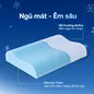 [BST Ngủ Mát] Gối foam Comfy Nami Băng Lạnh Công Thái Học - Ảnh thumb 4