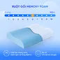 Gối foam Comfy Nami công thái học (BST Ngủ Mát) - Ảnh thumb 3