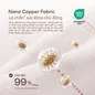 Nệm foam làm mát, kháng khuẩn nâng đỡ 5 vùng Comfy Lux 1.0 - Ảnh thumb 6