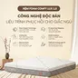 Nệm foam làm mát, kháng khuẩn nâng đỡ 5 vùng Comfy Lux 1.0 - Ảnh thumb 2