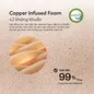 Nệm foam làm mát, kháng khuẩn nâng đỡ 5 vùng Comfy Lux 1.0 - Ảnh thumb 7