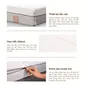 Nệm foam làm mát, kháng khuẩn nâng đỡ 5 vùng Comfy Lux 1.0 - Ảnh thumb 12