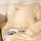 Bộ chăn ga lụa tencel cao cấp Amando Lagom 5 chi tiết màu kem/be - Ảnh thumb 17