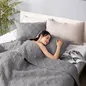 Bộ chăn chần, vỏ gối Microfiber mềm mại, kháng khuẩn Amando Luna 3 chi tiết - Ảnh thumb 12