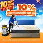 Dịch vụ vệ sinh nệm cao su - Ảnh thumb 1
