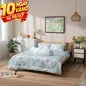 Bộ ga chun sợi gỗ thiên nhiên tencel Amando Aleena 5 chi tiết - Ảnh thumb 1