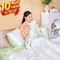 Bộ chăn ga phủ sợi gỗ thiên nhiên Amando Jamila 5 chi tiết LC007 - Ảnh thumb 1
