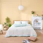 Bộ chăn ga phủ sợi gỗ thiên nhiên Amando Jamila 5 chi tiết LC009 - Ảnh thumb 2