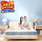 [BST Ngủ Mát] Nệm foam iComfy Coolax đa tầng thoáng mát, massage thư giãn dày 15cm - Ảnh thumb 1