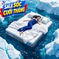 [BST Ngủ Mát] Nệm foam iComfy Coolax Mát Sâu Đa Tầng Massage Dày 15cm - Ảnh thumb 1