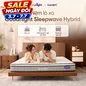 Nệm lò xo Goodnight SleepWave Hybrid (Sleep Wave 4.0) giảm tiếng ồn dày 20cm - Ảnh thumb 9