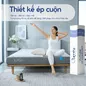 [BST Ngủ Mát] Nệm foam iComfy Coolax Plus Băng Lạnh Đa Tầng Dày 20cm - Ảnh thumb 10