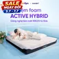 Nệm foam Kikoo Mát Lạnh Goodnight Active Hybrid Từ Đức - thumb