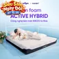 (Phiên bản 2026 - Gấp 3 Kikoo) Nệm foam Mát Lạnh Goodnight Active Hybrid - thumb