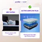 (Phiên bản 2026 - Gấp 3 Kikoo) Nệm foam Mát Lạnh Goodnight Active Hybrid - thumb