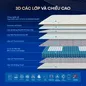 [Mới - Độc quyền] Nệm lò xo túi độc lập 3 vùng Dunlopillo de.Stress Powerful - Ảnh thumb 3
