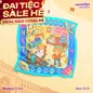 Khăn Goodnight Bandana lụa latin phiên bản linh vật - Ảnh thumb 1