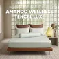 Bộ ga chun Tencel 60S họa tiết tinh tế - Amando Wellness Tencel Luxe - Ảnh thumb 1