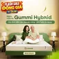 Nệm cao su Gummi Hybrid - công nghệ đa tầng, kháng khuẩn, siêu thoáng mát - Ảnh thumb 1
