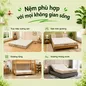 Nệm cao su Gummi Hybrid - công nghệ đa tầng, gấp 2 kháng khuẩn, siêu thoáng mát - Ảnh thumb 11