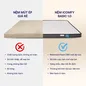 [TẶNG GỐI FOAM 800K] Nệm foam iComfy Basic 1.0 giá tiết kiệm - Ảnh thumb 6