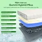 Nệm cao su cân bằng nhiệt 3in1 Gummi Hybrid Plus - thumb