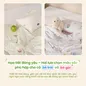 Bộ chăn gối thông hơi làm mát Nunu Petit Ice Bear - thumb