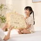 Bộ chăn gối thông hơi làm mát Nunu Petit Ice Bear - thumb