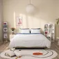 Bộ ga trải giường hoạ tiết Goodnight Airsilk Flora 4 chi tiết - Ảnh thumb 4